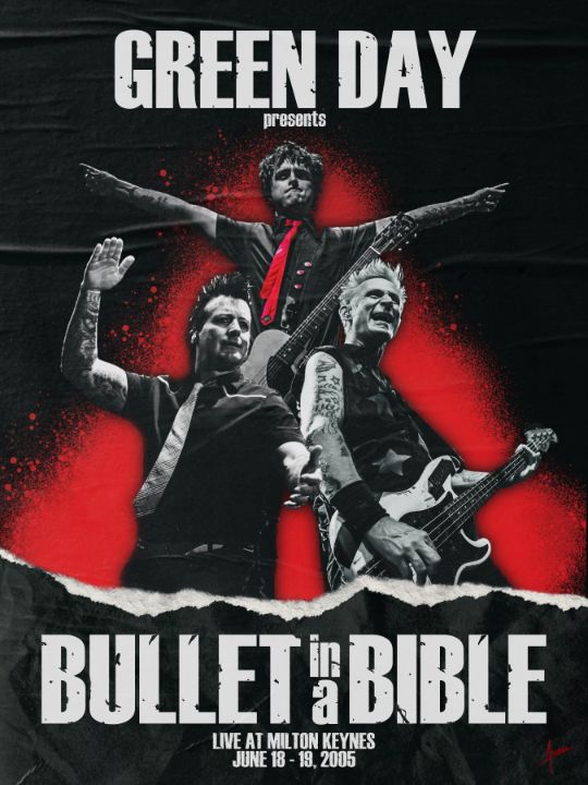 Green Day - Bullet in a Bible - Ashbiel - Paintings & Prints