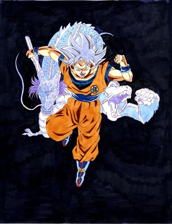 Goku Ultra Instinct Drawings
