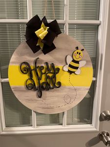 Bumblebee Door Hanger