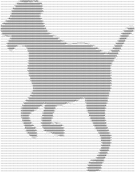 ascii art dog 150 characters