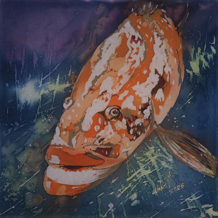 Big Fish - Big Luck - Abstract Painting