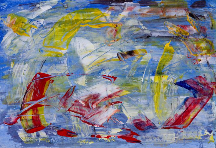 Ebullient Storm - Bill Rainey's Art - Paintings & Prints, Abstract ...