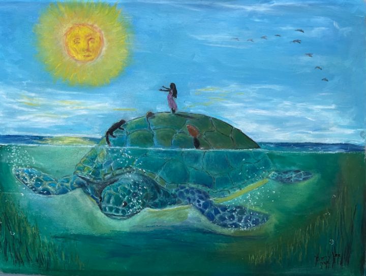 Sky Woman and Turtle Island 