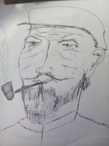 old man fisherman