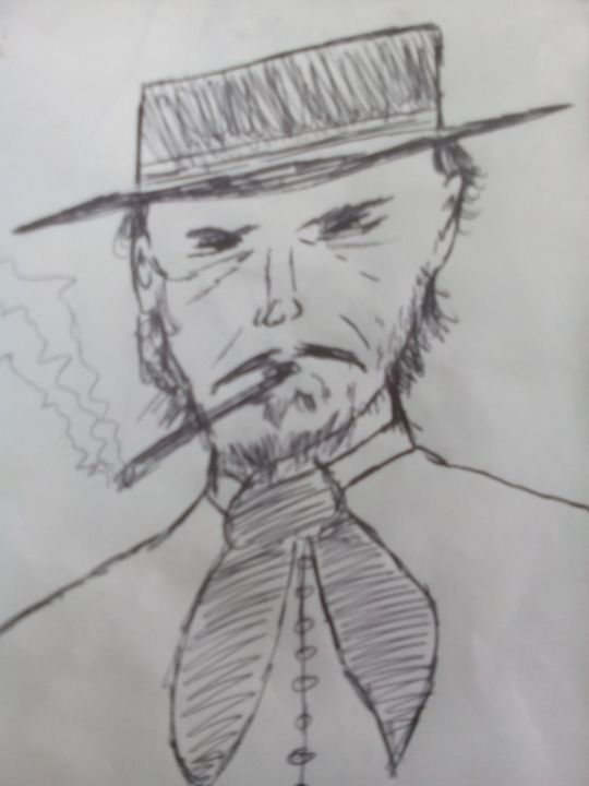 Western Outlaw - John Vitali Art