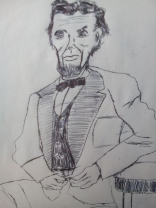 Abe Lincoln - John Vitali Art