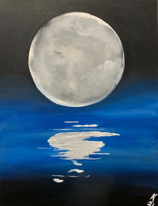 Moon reflection - Kristy’s Kreations