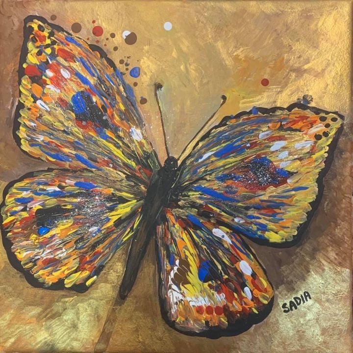 Wings Of Love - Sadia’s Art - Paintings & Prints, Abstract, Other 