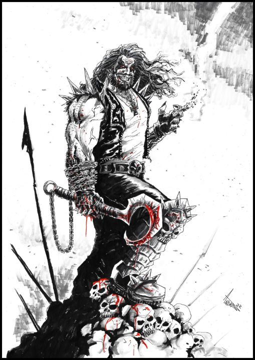 Lobo, Signed 11 X 17 Color Print by Darryl Young - Etsy