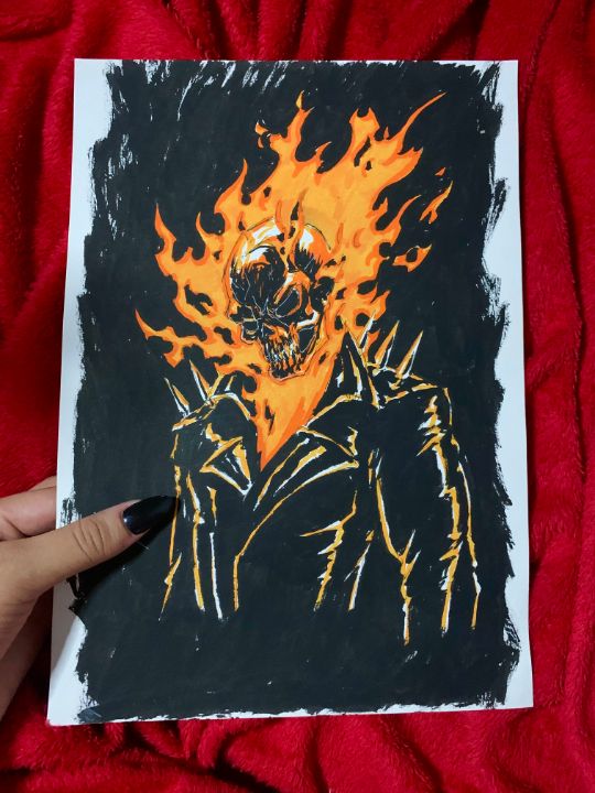 Ghost Rider Art Print