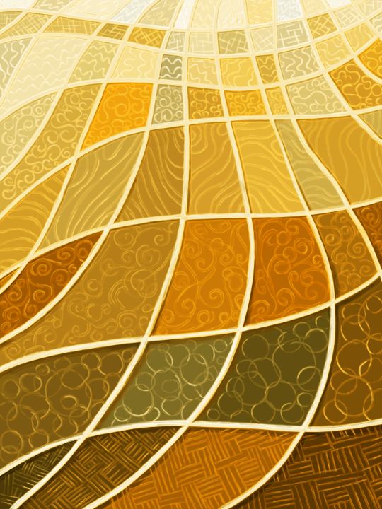 Ethnic Contours [Fiery Horizon] - Roni.Kandy - Digital Art & AI ...