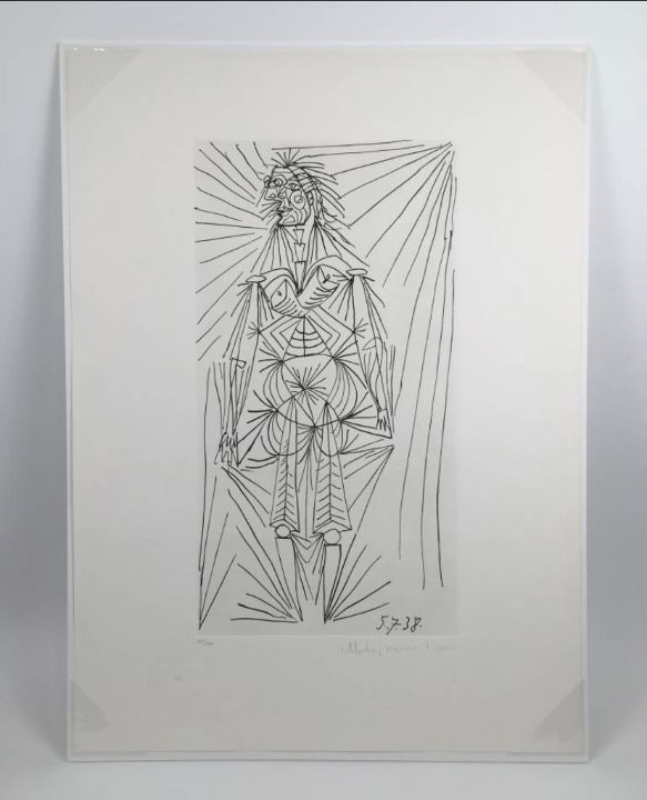 Set of 6 Picasso Line Drawings