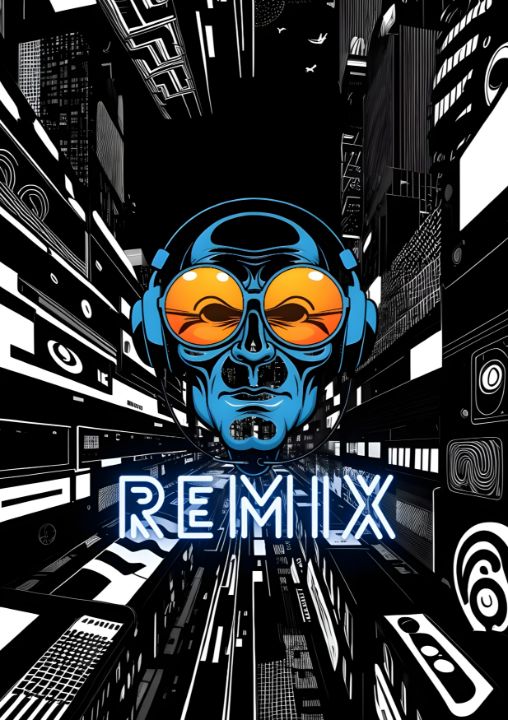 Retro Remix Tape - SkellArt(EddyImprint) - Digital Art, Entertainment ...