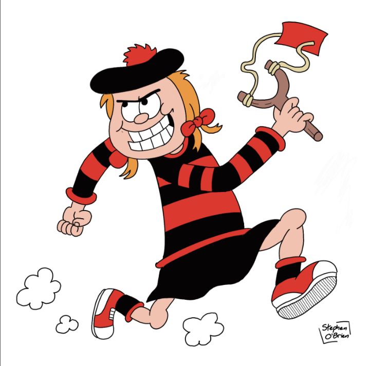 Minnie The Minx Stephen O Brien Digital Art AI Childrens Art Minnie The Minx Stephen O Brien Digital Art AI Childrens Art
