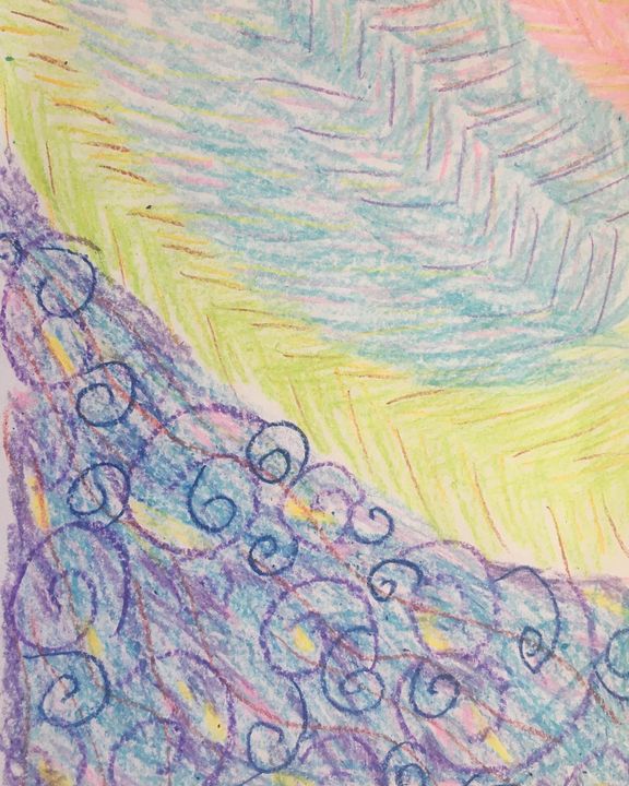 Colored pencils and Crayons Drawings & Illustration