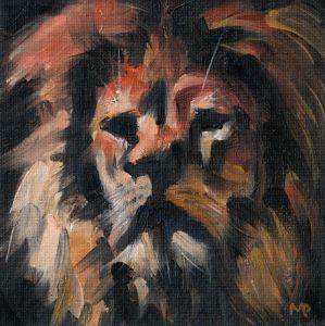 LION - MARK PROCTOR ART