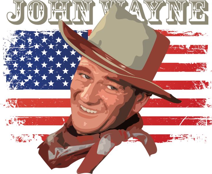 Marion Robert Morrison as John Wayne - Raya