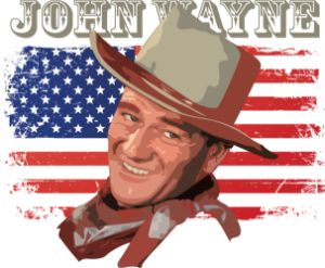 Marion Robert Morrison as John Wayne