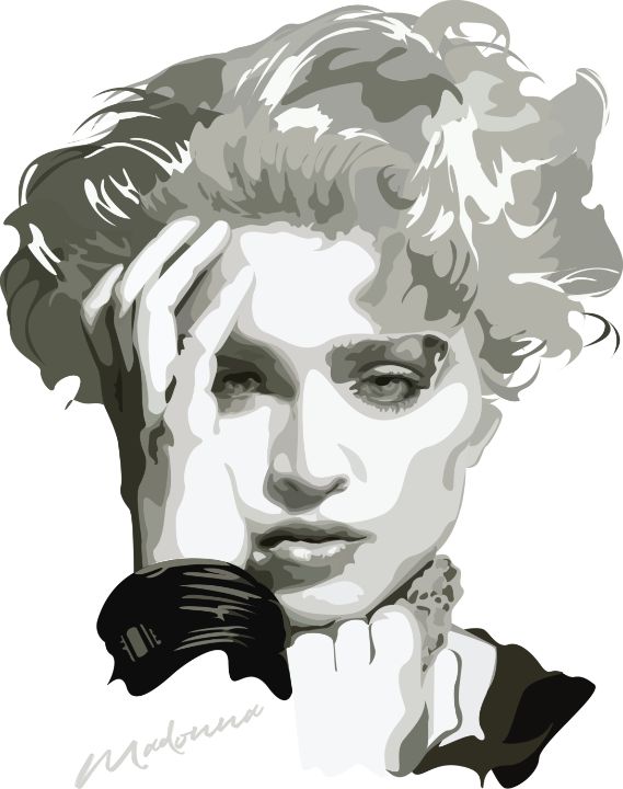 Madonna Digital Art - Raya
