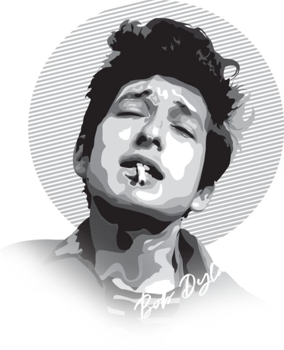 Bob Dylan Digital Art - Raya