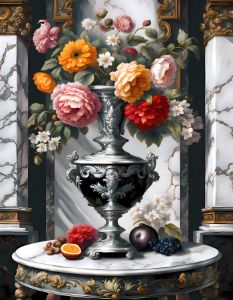 AI Water Paint Flowers - A.D. Digital Art Creation - Paintings & Prints,  Flowers, Plants, & Trees, Flowers, Other Flowers - ArtPal