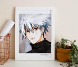 Hatake Kakashi Unmasked - PrashansAsna - Paintings & Prints, People &  Figures, Animation, Anime, & Comics, Anime - ArtPal