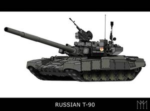 Russian T-90