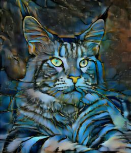 Heloy Jr, cat - 70x60 cm