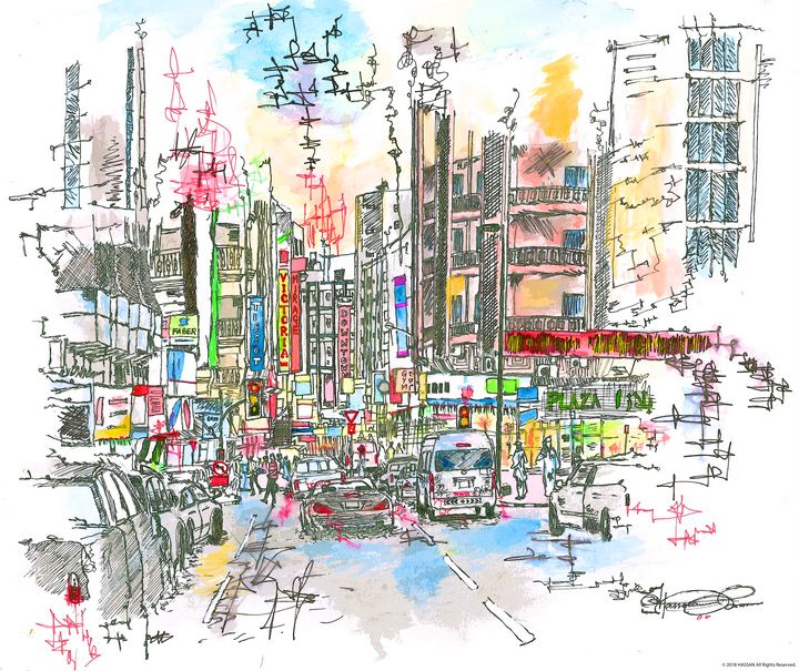 dubai sketches  Urban Sketchers
