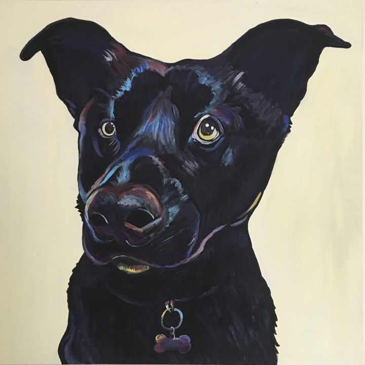 Milo - Artist Claire Cole - Paintings & Prints, Animals, Birds, & Fish ...