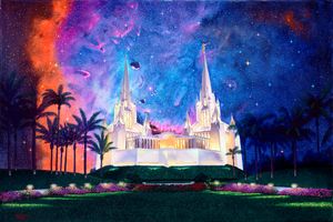 Btw Heaven, Earth: San Diego Temple