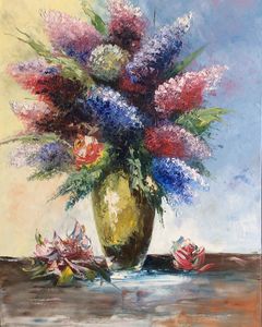 Flowers in a vase