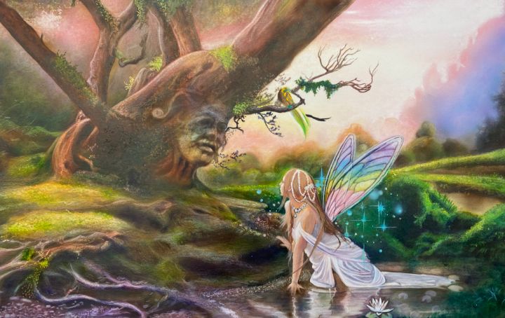 Rainbow fairy - Dolgor Art