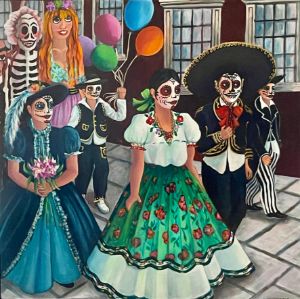 Dia de Los Muertos Desfile