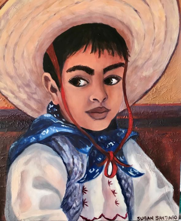 Young Mexican Boy - Susan Santiago