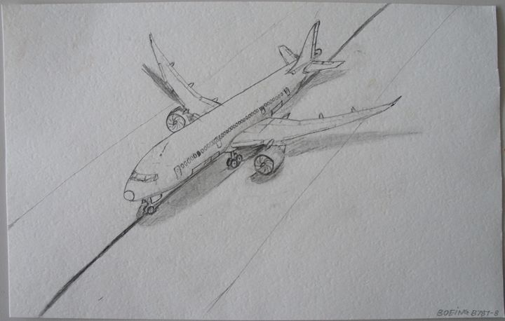 Boeing 787-9 - Drawings & Illustration
