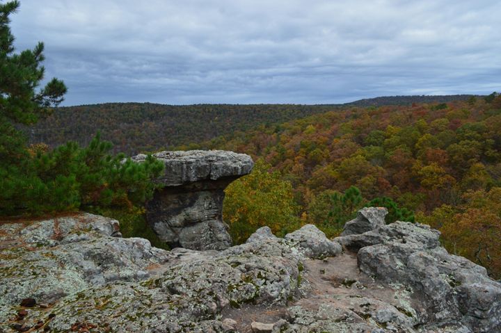 Pedestal Rock - Mountains of Arkansas