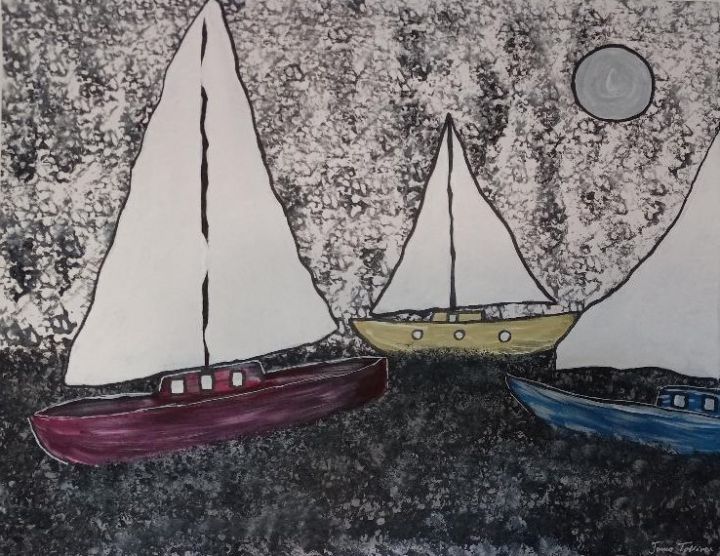 3 Sail Boats - James R. Tolliver