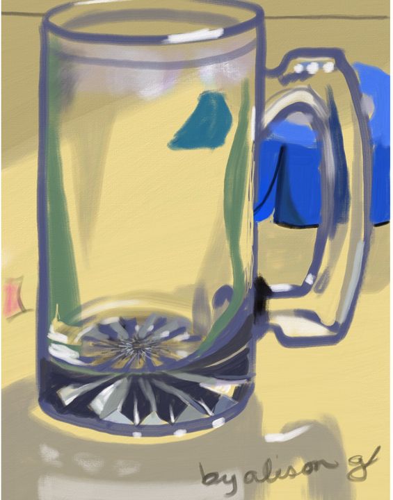 With What Shall I Fill My Water Glas - by Al G