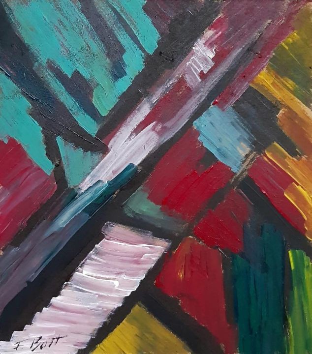 Francis Bott (German) - ArtAlice - Paintings & Prints, Abstract, Color ...