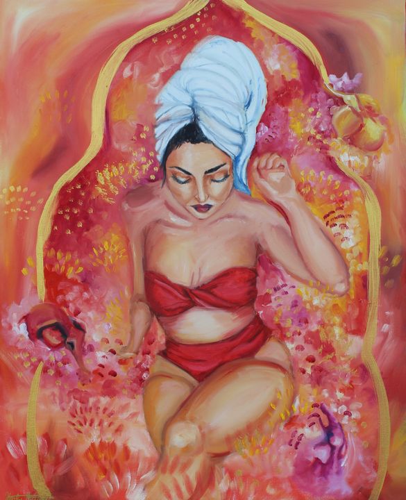 nelly london - Kristina Marie Ciaccio - Paintings & Prints, People
