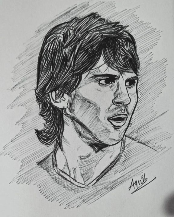 Lionel Messi - Drawing Skill