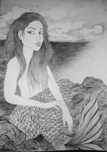 The Siren Head Curse CraftyArts - CraftyAndy - Drawings & Illustration,  Fantasy & Mythology, Mythology, Other Mythology - ArtPal