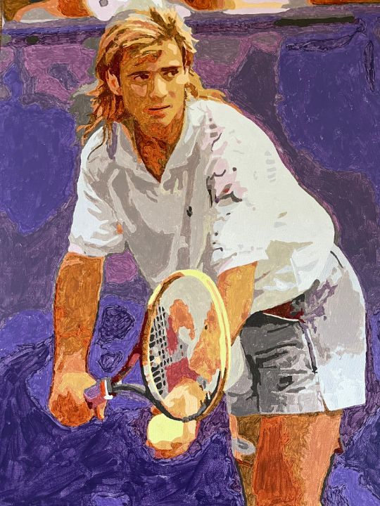 andre agassi retro