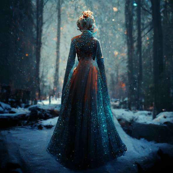 Frozen: Elsa AI Collection - Combs AI Artwork - Digital Art & AI