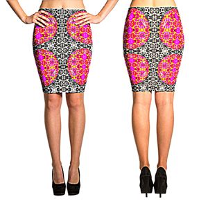 Dime Designer Women's Skirt #004485 - Dizzy The Artist Fine Art & Accessories
