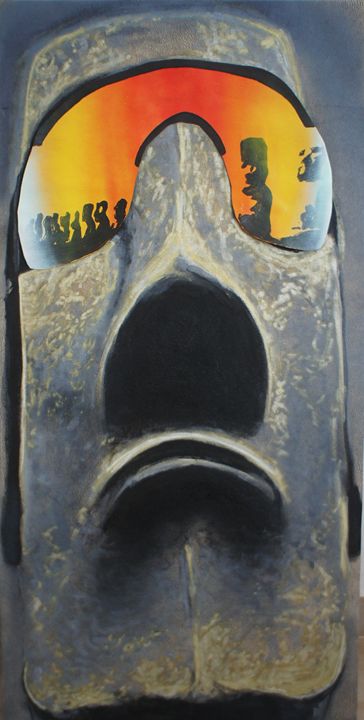 Moai Posters Online - Shop Unique Metal Prints, Pictures, Paintings