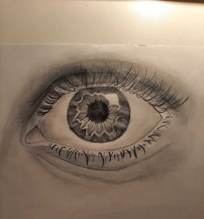 Eye Drawing Eye Print, Fine Art Print, Hyper-realistic Art Drawing of an Eye  Realistic Eye, Charcoal Art, Realistic Art, Anatomy M6 - Etsy Israel