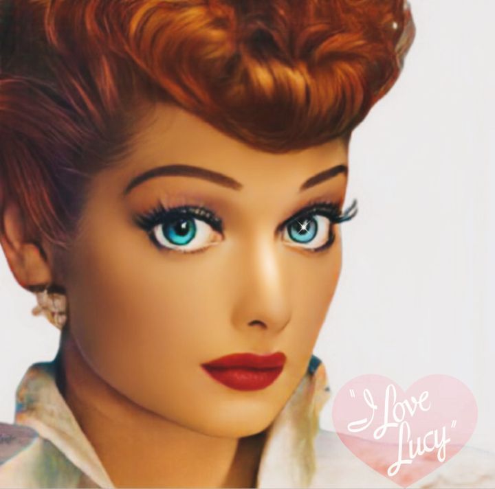 I Love Lucy - Disabled Barbie Art