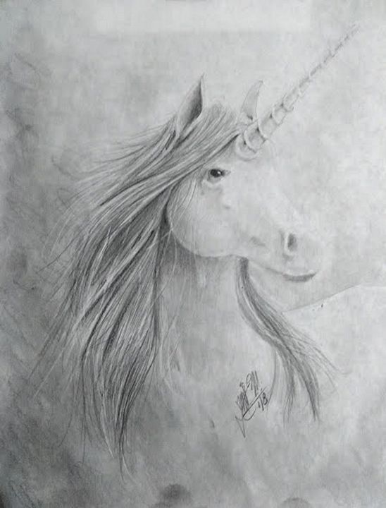 Spiritual Art In Pencil Drawing - animal Pencil Drawing